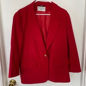 Vintage Red Blazer | International Scene